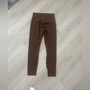 Brown Align Lululemon Leggings
